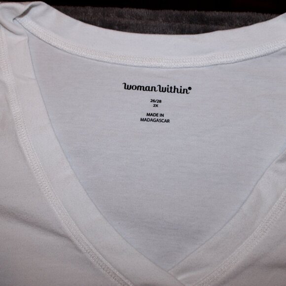 Woman Within lighthouse tee shirt 2X - Picture 6 of 6